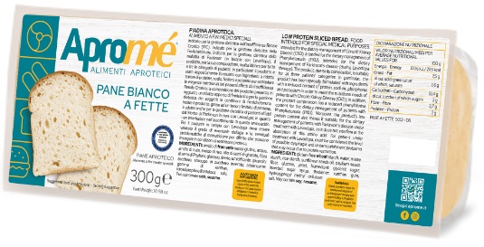 APROME' PANE BIANCO FETTE 300 G - Oltrefarma