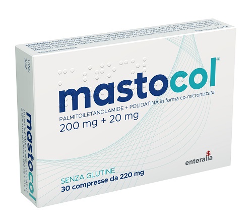 MASTOCOL 30 PALMITOILETANOLAMIDE 200 MG + POLIDATINA FORMA CO MICRONIZZATA 20 MG 30 COMPRESSE - Antica Farmacia Ferrari