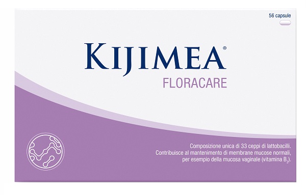 KIJIMEA FLORACARE 56 CAPSULE SENZA EDULCORANTI SENZA GLUTINE SENZA LATTOSIO - Oltrefarma