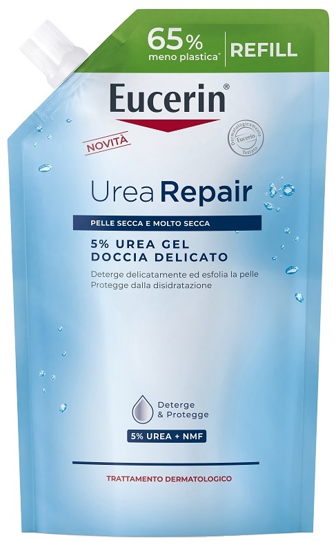 EUCERIN 5% UREA GEL DOCCIA DELICATO REFILL 400 ML - Antica Farmacia Ferrari