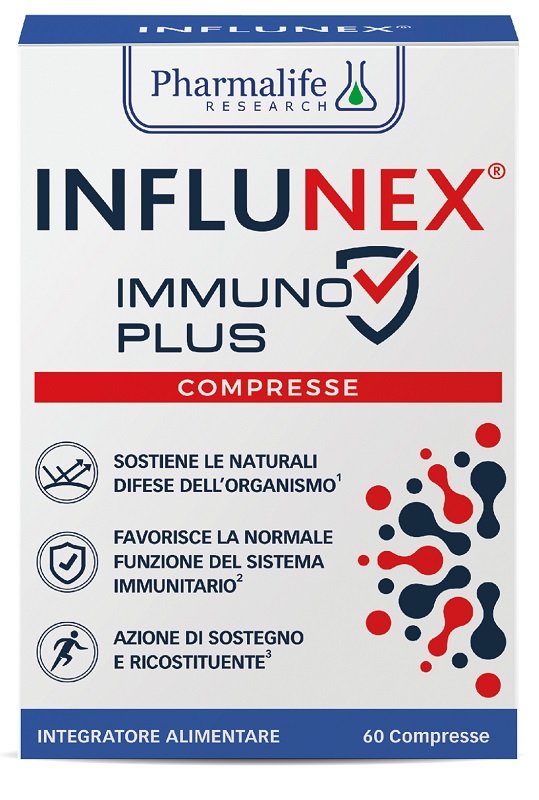 INFLUNEX IMMUNO PLUS 60 COMPRESSE - Antica Farmacia Ferrari