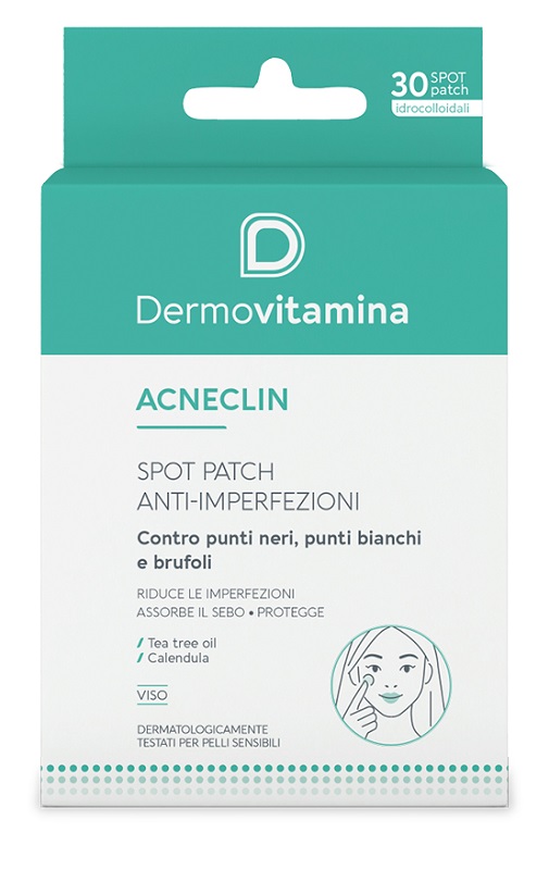 DERMOVITAMINA ACNECLIN PATCH ANTIMPERFEZIONI 30 PEZZI - Antica Farmacia Ferrari