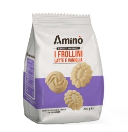 AMINO' I FROLLINI LATTE E VANIGLIA 200 G - Antica Farmacia Ferrari