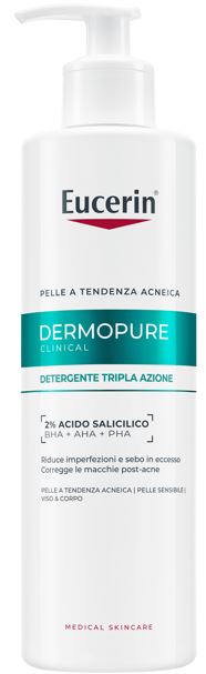 EUCERIN EIS DERMOP DETERGENTE TRIPLA AZIONE 400 ML - Antica Farmacia Ferrari