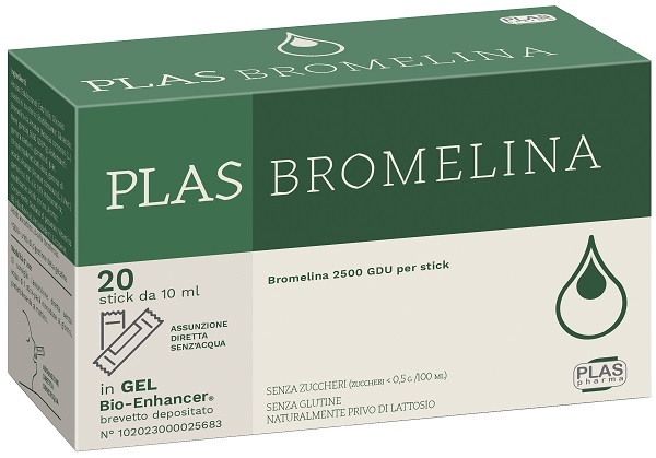 PLAS BROMELINA 20 STICK PACK - Antica Farmacia Ferrari