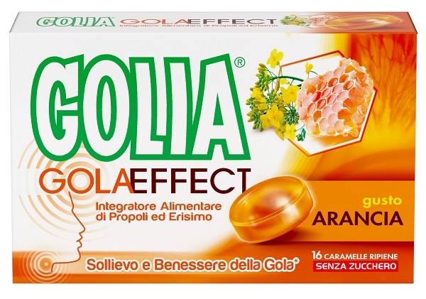 GOLIA GOLA EFFECT ARANCIA 16 CARAMELLE RIPIENE - Oltrefarma