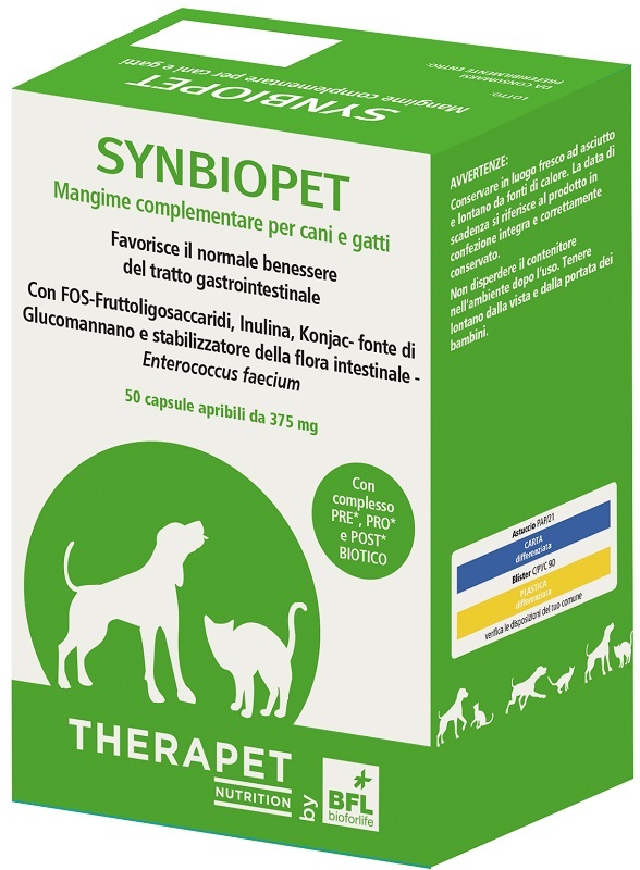 SYNBIOPET THERAPET 50 CAPSULE - Antica Farmacia Ferrari
