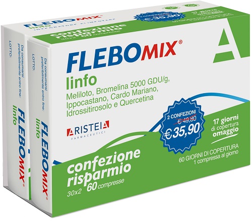 FLEBOMIX LINFO BIPACK 30 + 30 COMPRESSE - Oltrefarma
