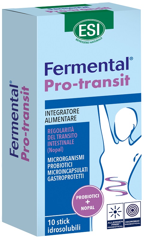 ESI FERMENTAL PRO TRANSIT 10 STICK IDROSOLUBILI - Oltrefarma