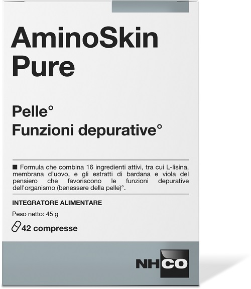 NHCO AMINOSKIN PURE 42 COMPRESSE - Oltrefarma
