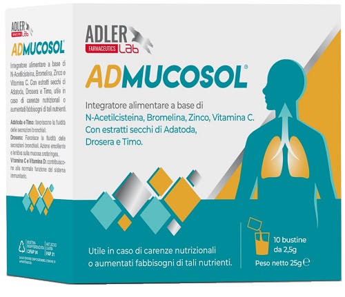 ADMUCOSOL 10 BUSTINE - Antica Farmacia Ferrari