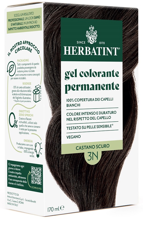 HERBATINT 3N CASTANO SCURO 170 ML - Antica Farmacia Ferrari