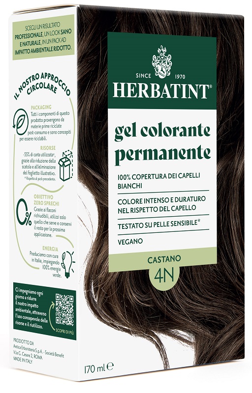 HERBATINT 4N CASTANO 170 ML - Antica Farmacia Ferrari