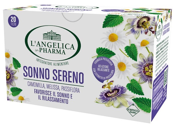 L'ANGELICA TISANA SONNO SERENO 20 FILTRI - Antica Farmacia Ferrari