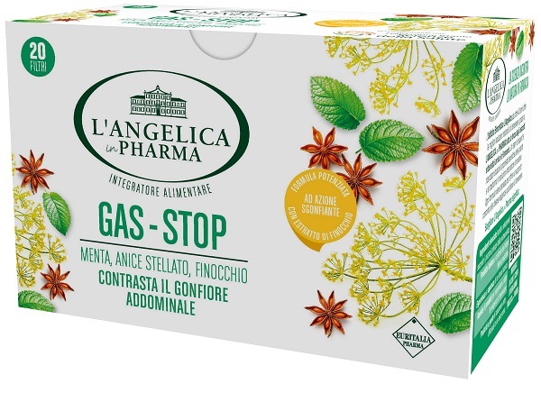L'ANGELICA TISANA GAS STOP 20 FILTRI - Oltrefarma