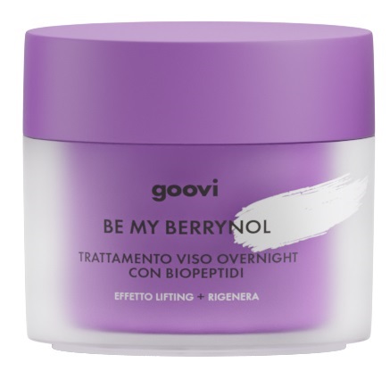 GOOVI TRATTAMENTO OVERNIGHT CON BIOPEPTIDI BE MY BERRYNOL 50 ML - Oltrefarma