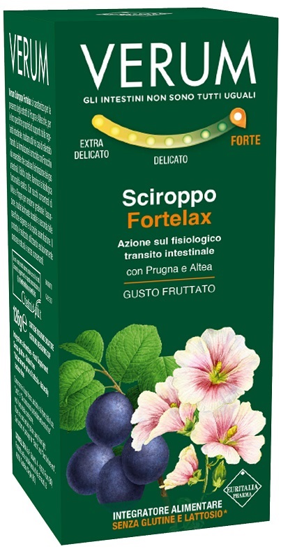 VERUM FORTELAX SCIROPPO FRUTTATO 126 G NEW - Antica Farmacia Ferrari