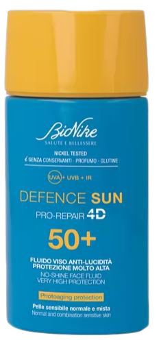 DEFENCE SUN 50+ FLUIDO VISO ANTI-LUCIDITA' 50 ML - Oltrefarma