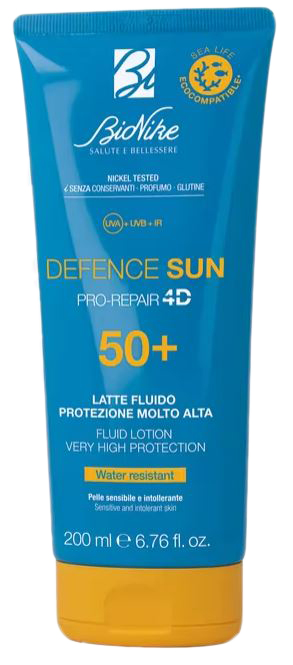 DEFENCE SUN 50+ LATTE FLUIDO 200 ML - Oltrefarma