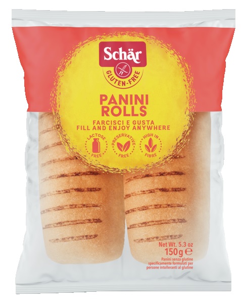 SCHAR PANINI ROLLS 2 PEZZI DA 75 G - Oltrefarma