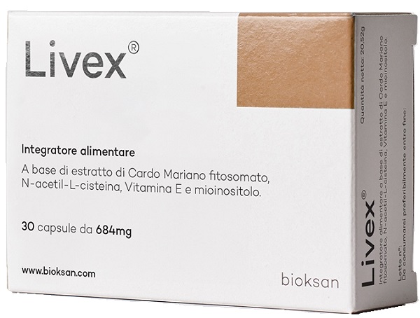 LIVEX 30 CAPSULE - Antica Farmacia Ferrari