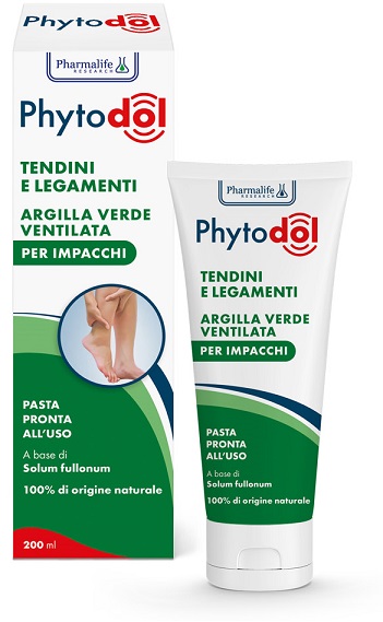 PHYTODOL TENDINI E LEGAMENTI ARGILLA VERDE VENTILATA 200 ML - Antica Farmacia Ferrari