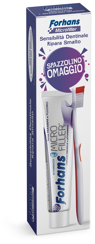 FORHANS DENTIFRICIO MICROFILLER + SPAZZOLINO - Oltrefarma