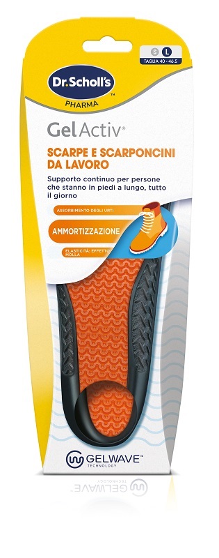 SCHOLL GELACTIV SCARPE LAVORO MISURA LARGE NUOVA SERIE 2025 1 PAIO - Oltrefarma