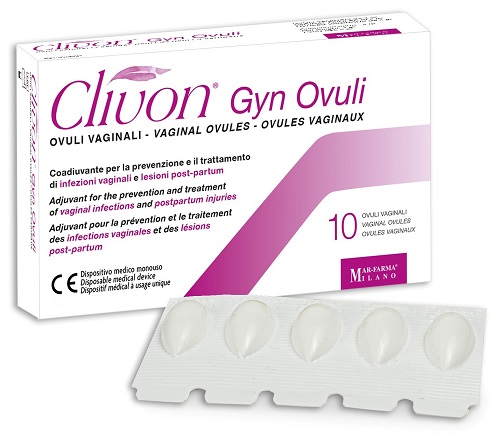 CLIVON GYN 10 OVULI - Oltrefarma