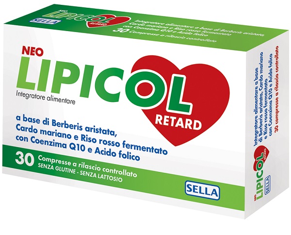 NEO LIPICOL RETARD 30 COMPRESSE - Antica Farmacia Ferrari