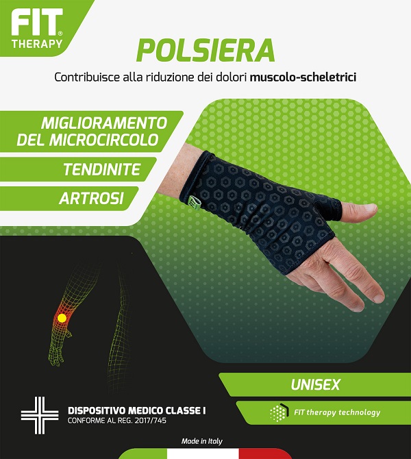 POLSIERA FIT THERAPY NERO M - Oltrefarma