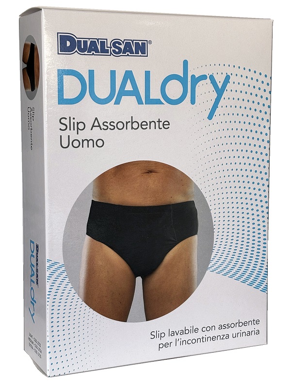 SLIP ASSORBENTE DUALDRY UOMO MEDIUM 3 - Oltrefarma
