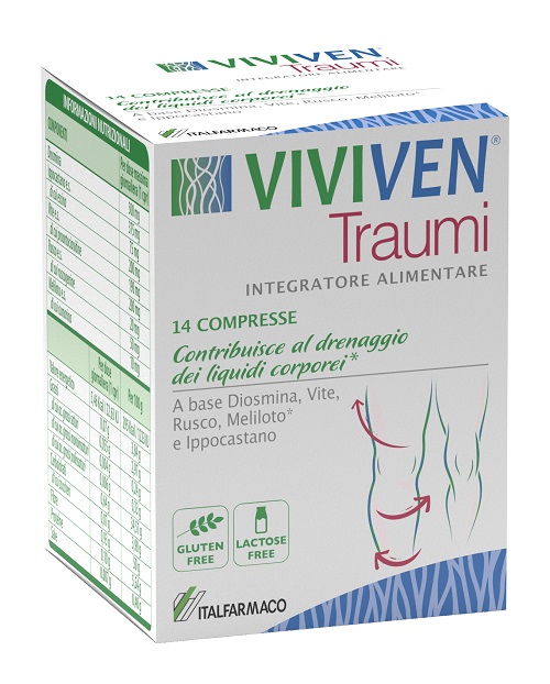 VIVIVEN TRAUMI 14 COMPRESSE - Oltrefarma