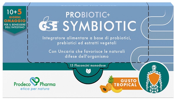 PROBIOTIC+ GSE SYMBIOTIC 15 FLACONCINI - Oltrefarma