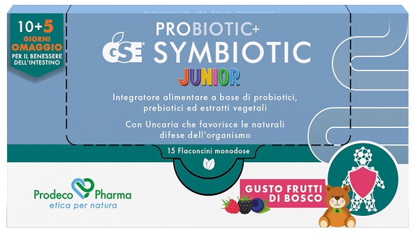 PROBIOTIC+ GSE SYMBIOTIC JUNIOR 15 FLACONCINI - Oltrefarma