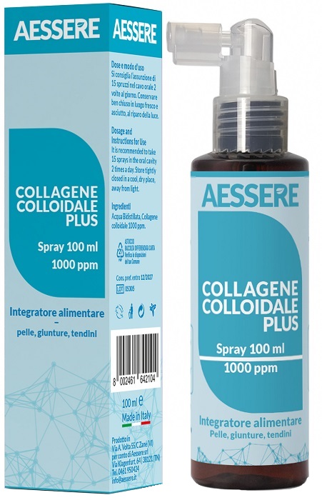 COLLAGENE COLLOIDALE PLUS 1000PPM 100 ML - Antica Farmacia Ferrari