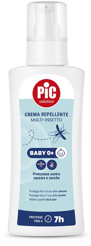 PIC SOLUTION CREMA REPELLENTE MULTI-INSETTO BABY 0+ 100 ML - Oltrefarma