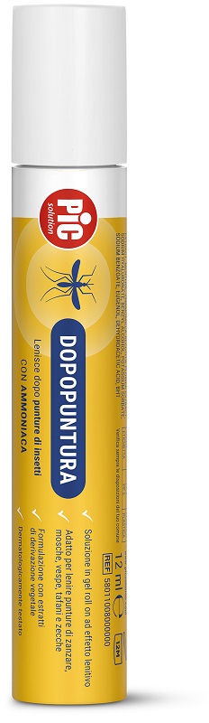 PIC SOLUTION DOPOPUNTURA CON AMMONIACA 12 ML - Antica Farmacia Ferrari
