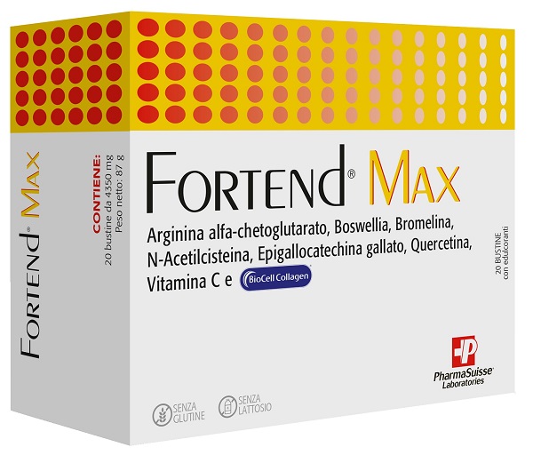 FORTEND MAX 20 BUSTINE SENZA GLUTINE E LATTOSIO - Antica Farmacia Ferrari