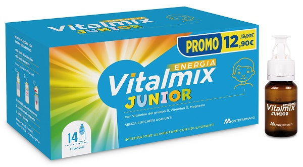 VITALMIX JUNIOR 14 FLACONCINI DA 10 ML PROMO CON EDULCORANTI SENZA ZUCCHERI AGGIUNTI GLUTINE E LATTOSIO - Antica Farmacia Ferrari