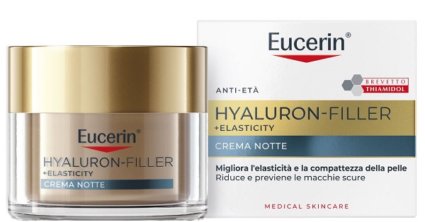 EUCERIN HYALURON FILLER+ ELASTICITY CREMA NOTTE 50 ML - Antica Farmacia Ferrari