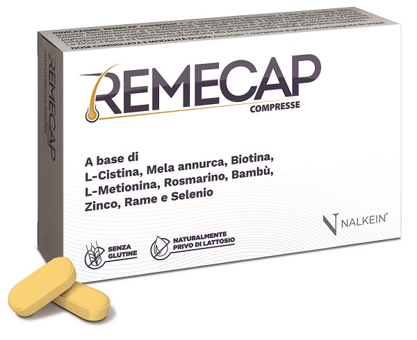 REMECAP 30 COMPRESSE RIVESTITE DA 1,25 G SENZA GLUTINE NATURALMENTE PRIVO DI LATTOSIO - Oltrefarma