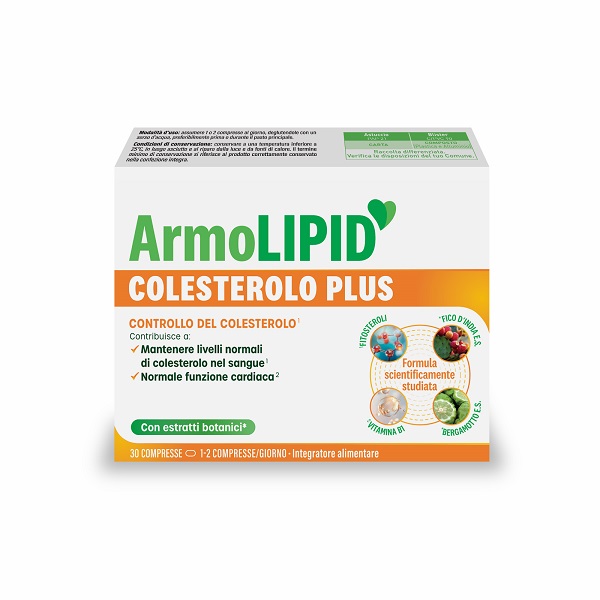 ARMOLIPID COLESTEROLO PLUS 30 COMPRESSE - Oltrefarma